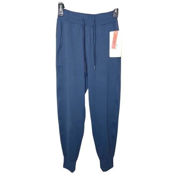X By Gottex Spandex Daily Joggers Navy Blue XS - Picture 5 of 13